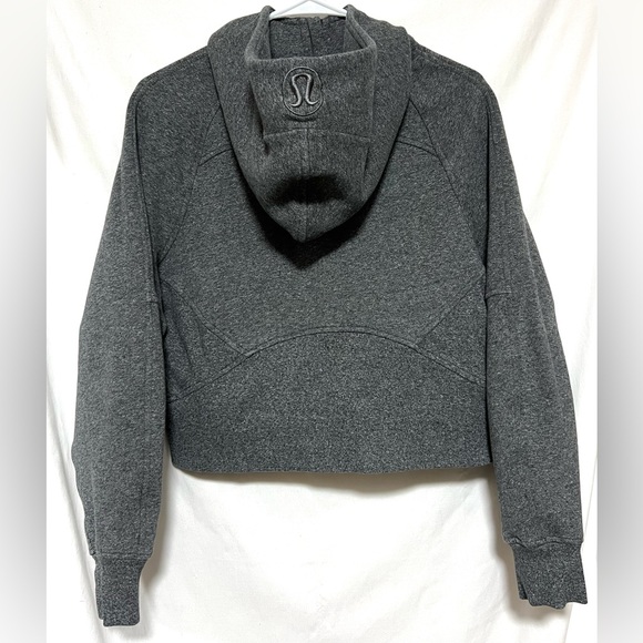 NEW Lululemon Scuba Oversized Full Zip Cropped Activewear Yoga Fall Cozy Hoodie - Picture 10 of 15